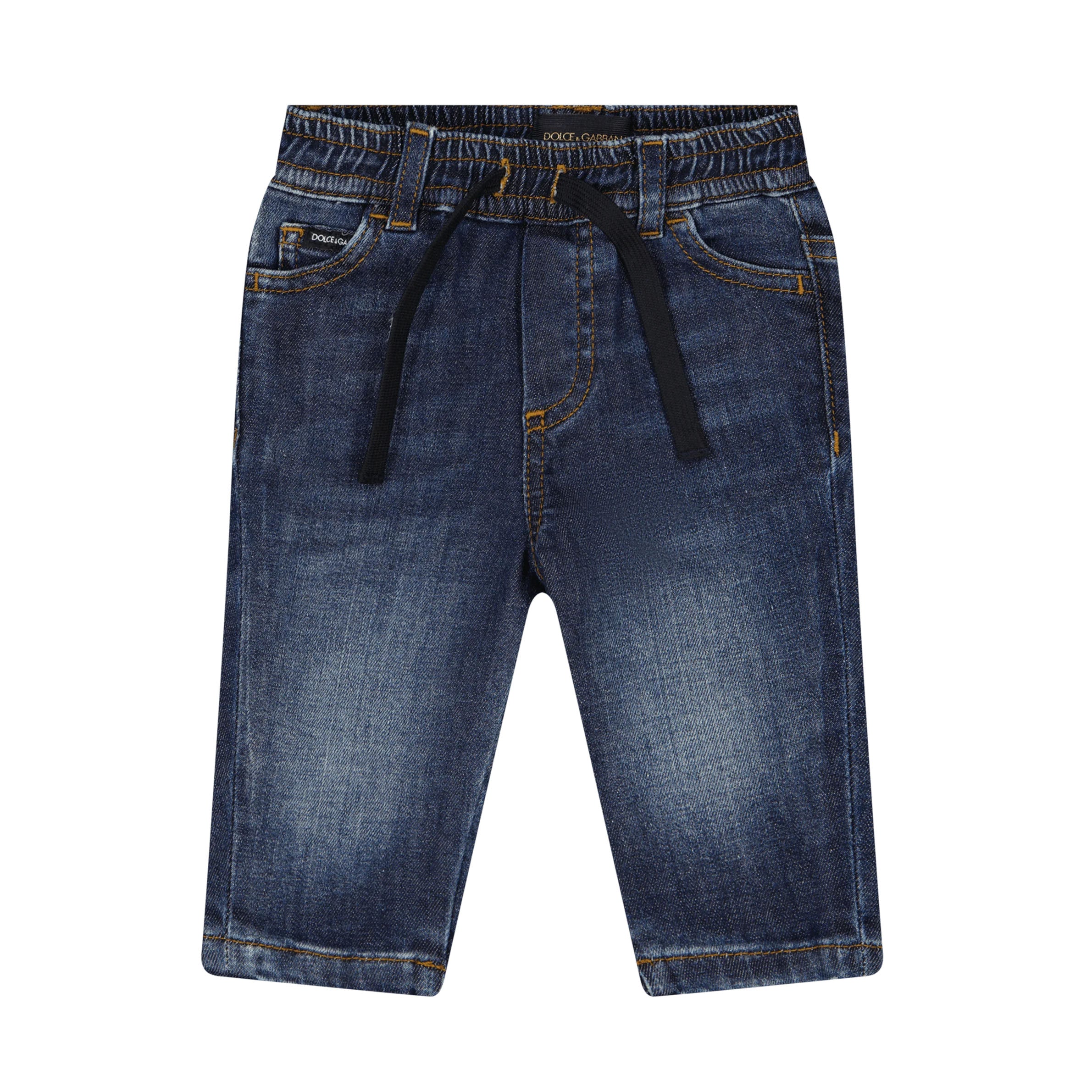 DOLCE &amp; GABBANA 童装牛仔裤
