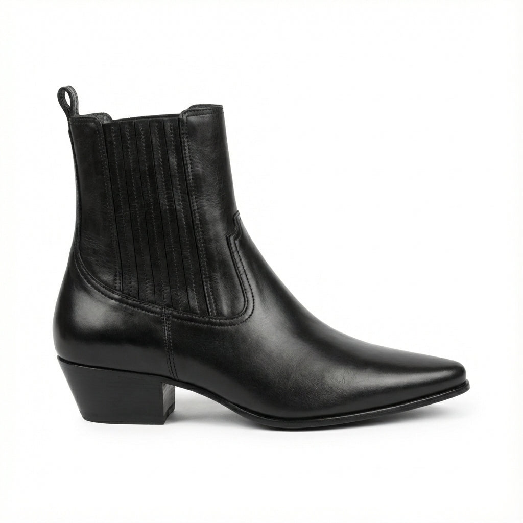 Roberto Cavalli boots featuring elastic side panels available at Lestyle Boutique Melbourne