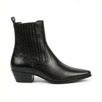 Roberto Cavalli boots featuring elastic side panels available at Lestyle Boutique Melbourne