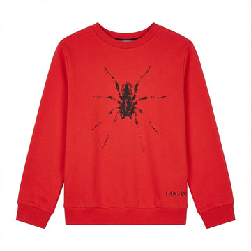 LANVIN SWEATSHIRT featuring spider graphic print available at Lestyle Boutique Melbourne