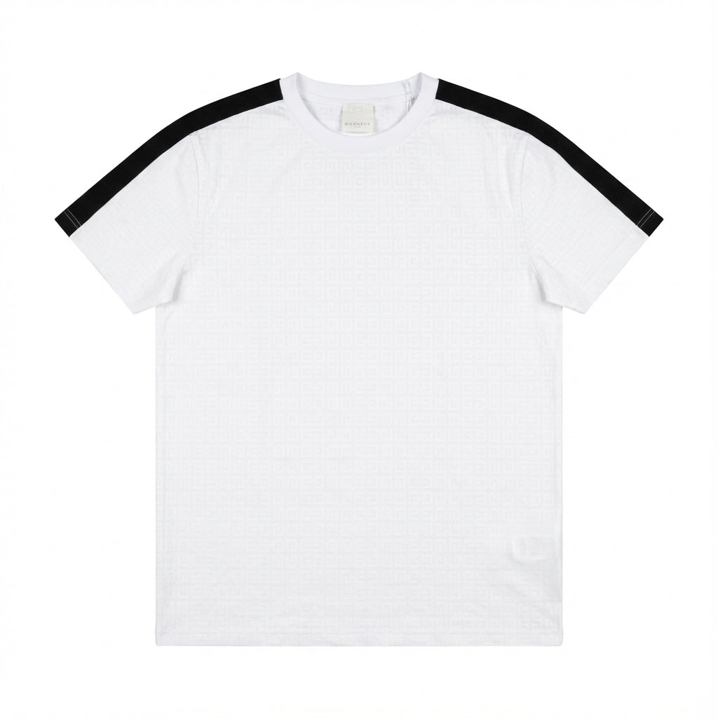 Givenchy kids t-shirt featuring black shoulder panels available at Lestyle Boutique Melbourne