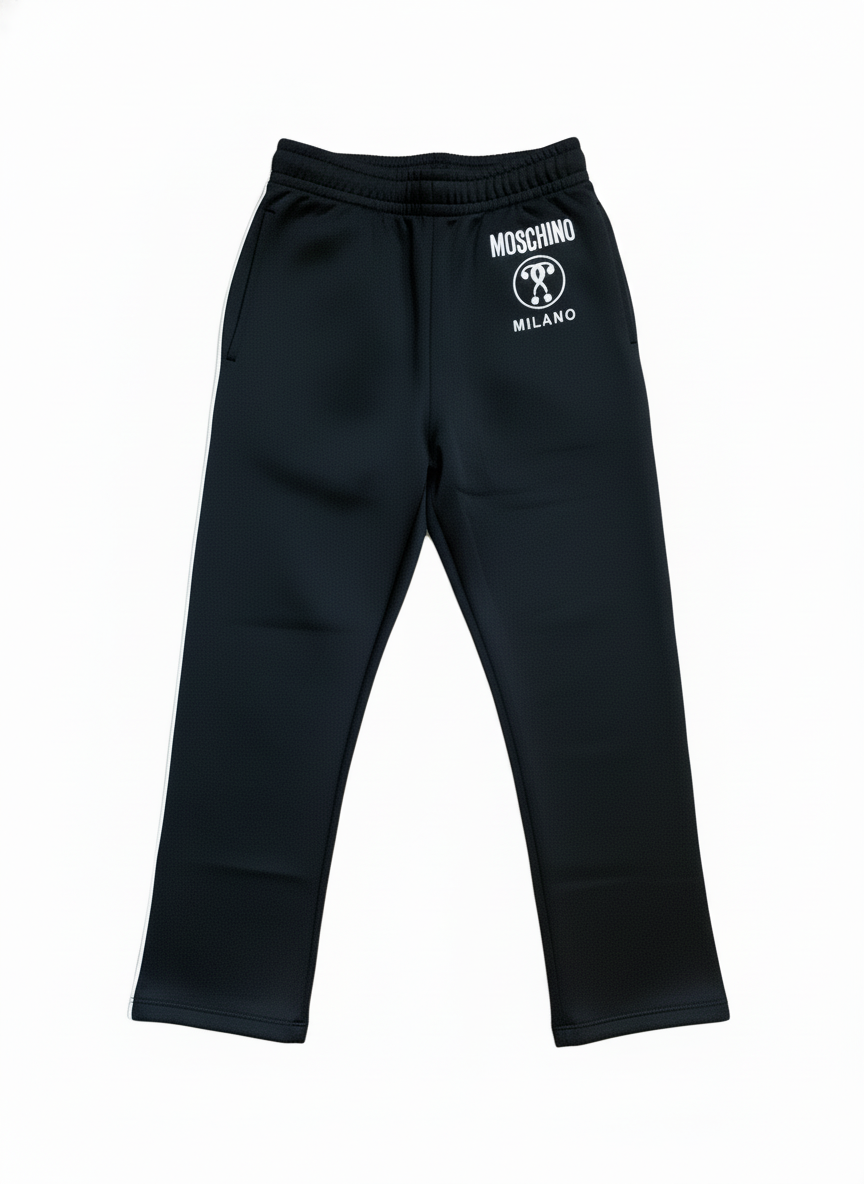 MOSCHINO KIDS PANTS featuring Milano logo available at Lestyle Boutique Melbourne