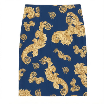 Versace skirt featuring baroque print available at Lestyle Boutique Melbourne