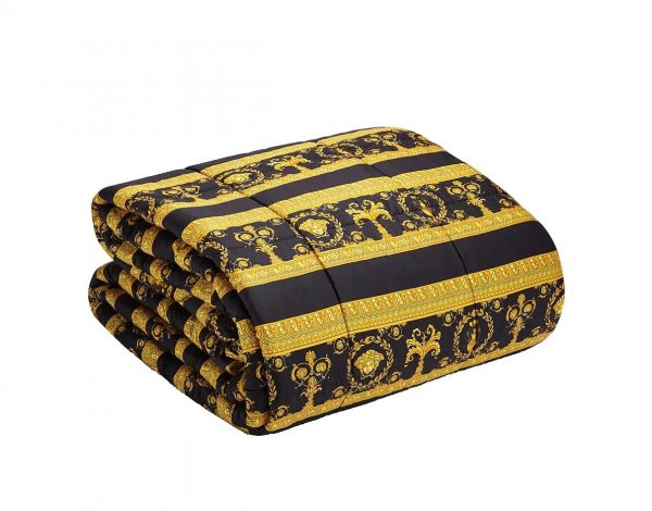 VERSACE COMFORTER featuring Barocco-print padded blanket available at Lestyle Boutique Melbourne