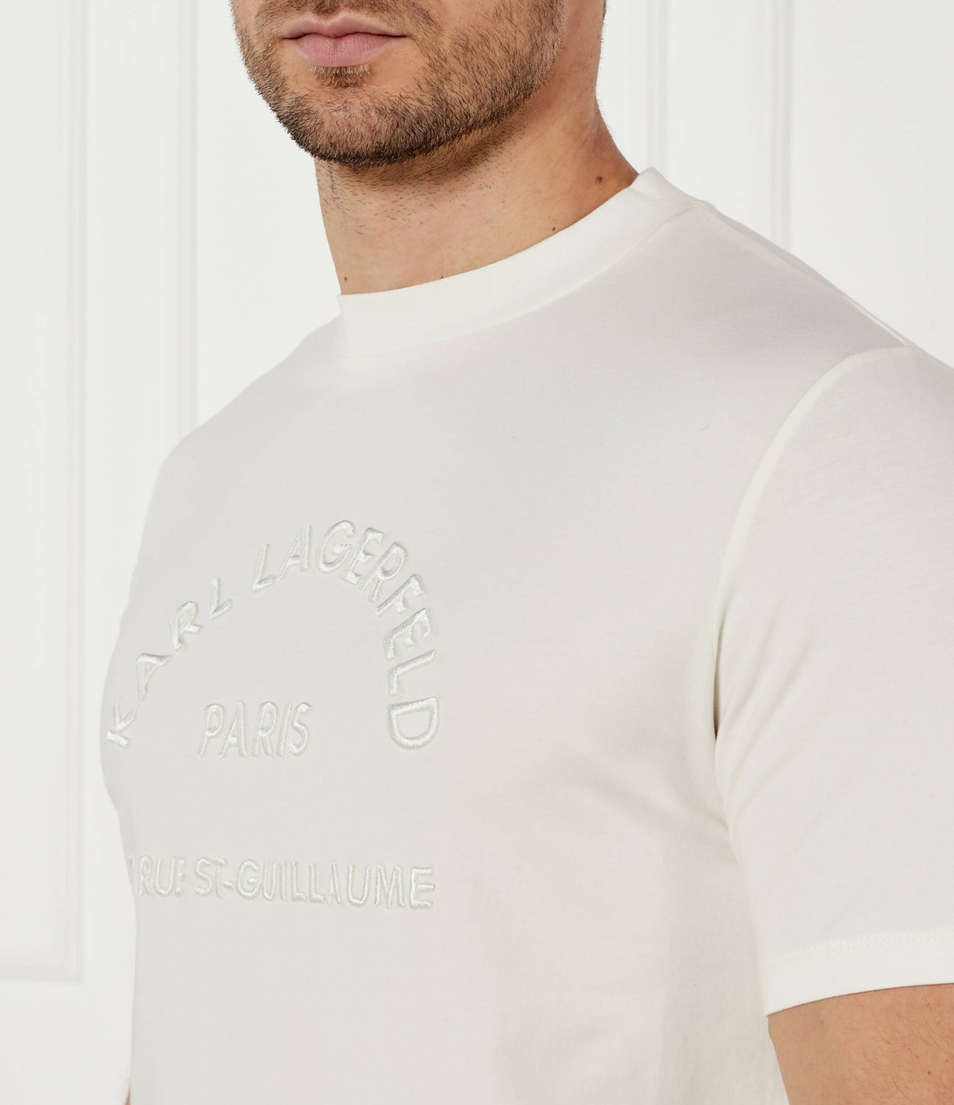 KARL LAGERFELD T-shirt Regular Fit featuring premium materials available at Lestyle Boutique Melbourne