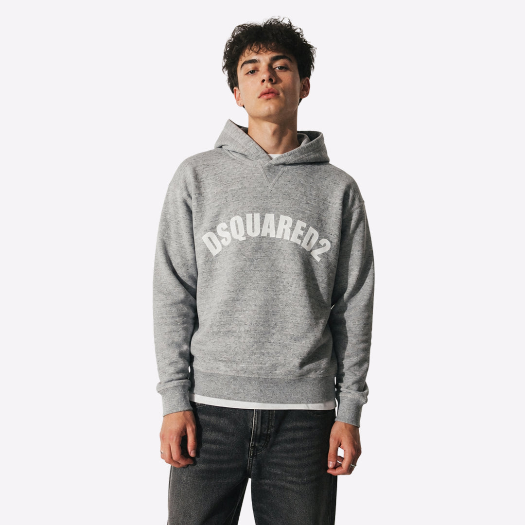 Dsquared2 hoodie featuring logo available at Lestyle Boutique Melbourne