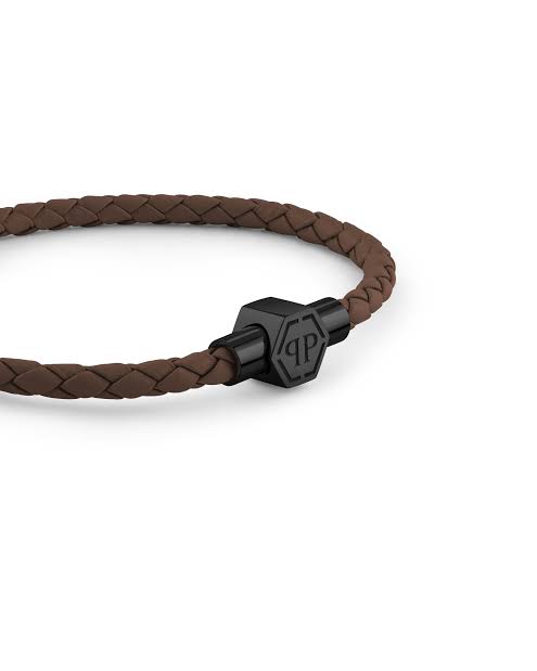 Philipp Plein bracelet featuring signature hexagonal logo available at Lestyle Boutique Melbourne
