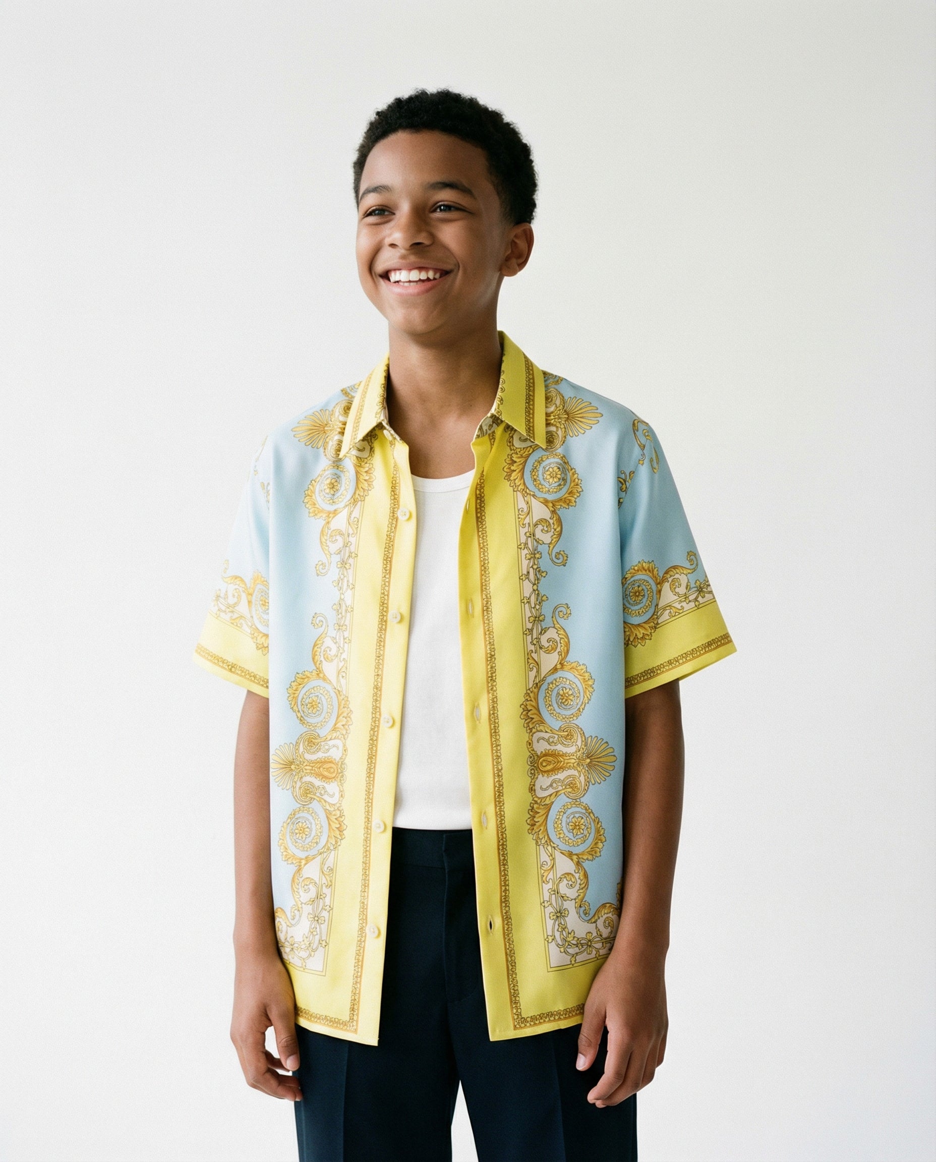 VERSACE PRINTED SHIRT