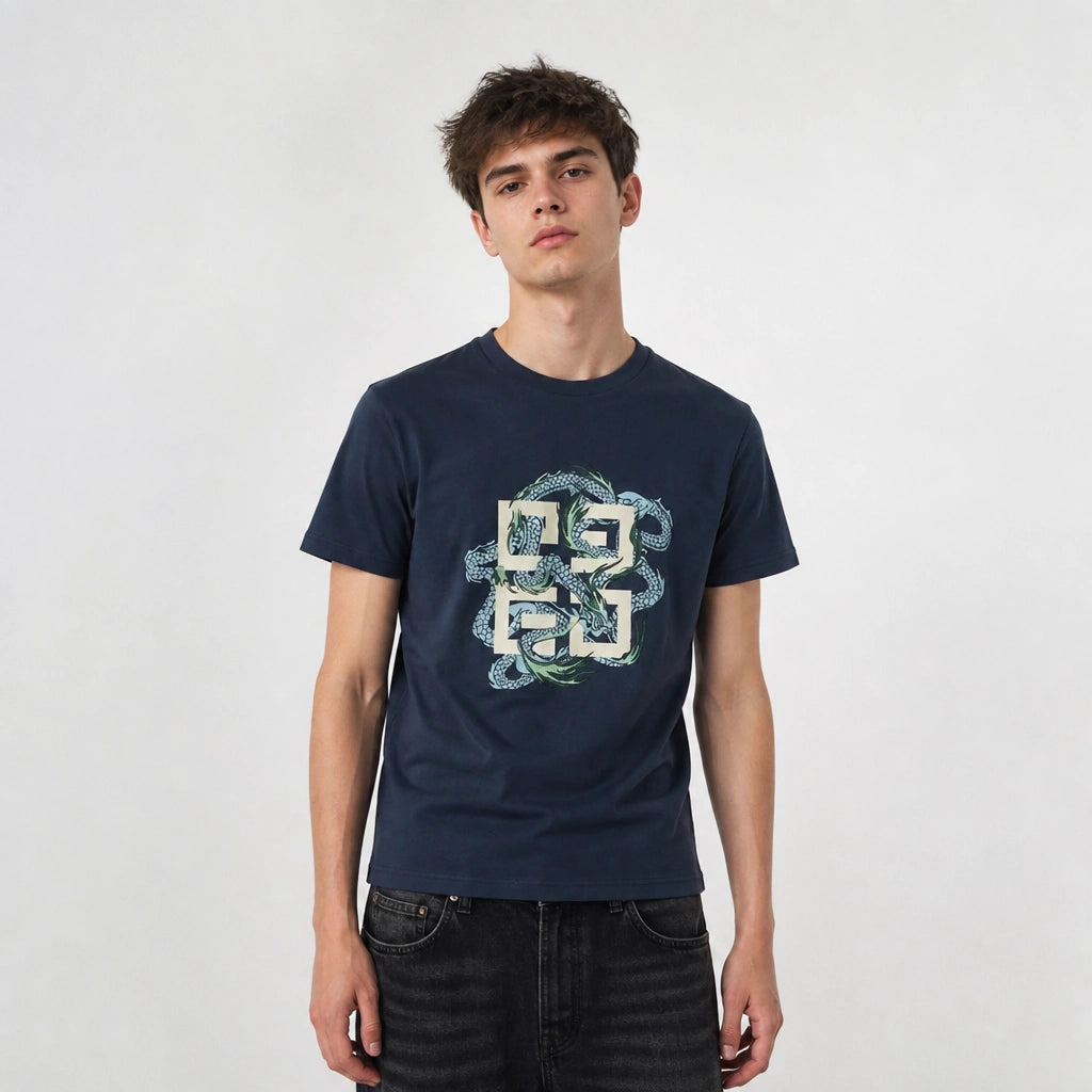 Givenchy kids T-shirt featuring a snake graphic available at Lestyle Boutique Melbourne