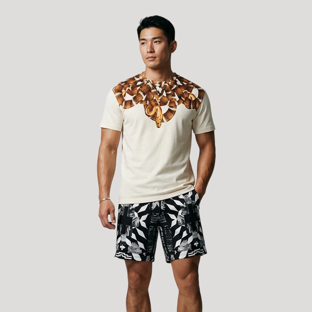MARCELO BURLON SWEATSHORTS