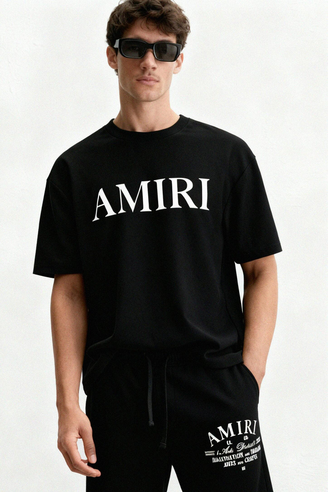 AMIRI T-Shirt with logo print available at Lestyle Boutique Melbourne