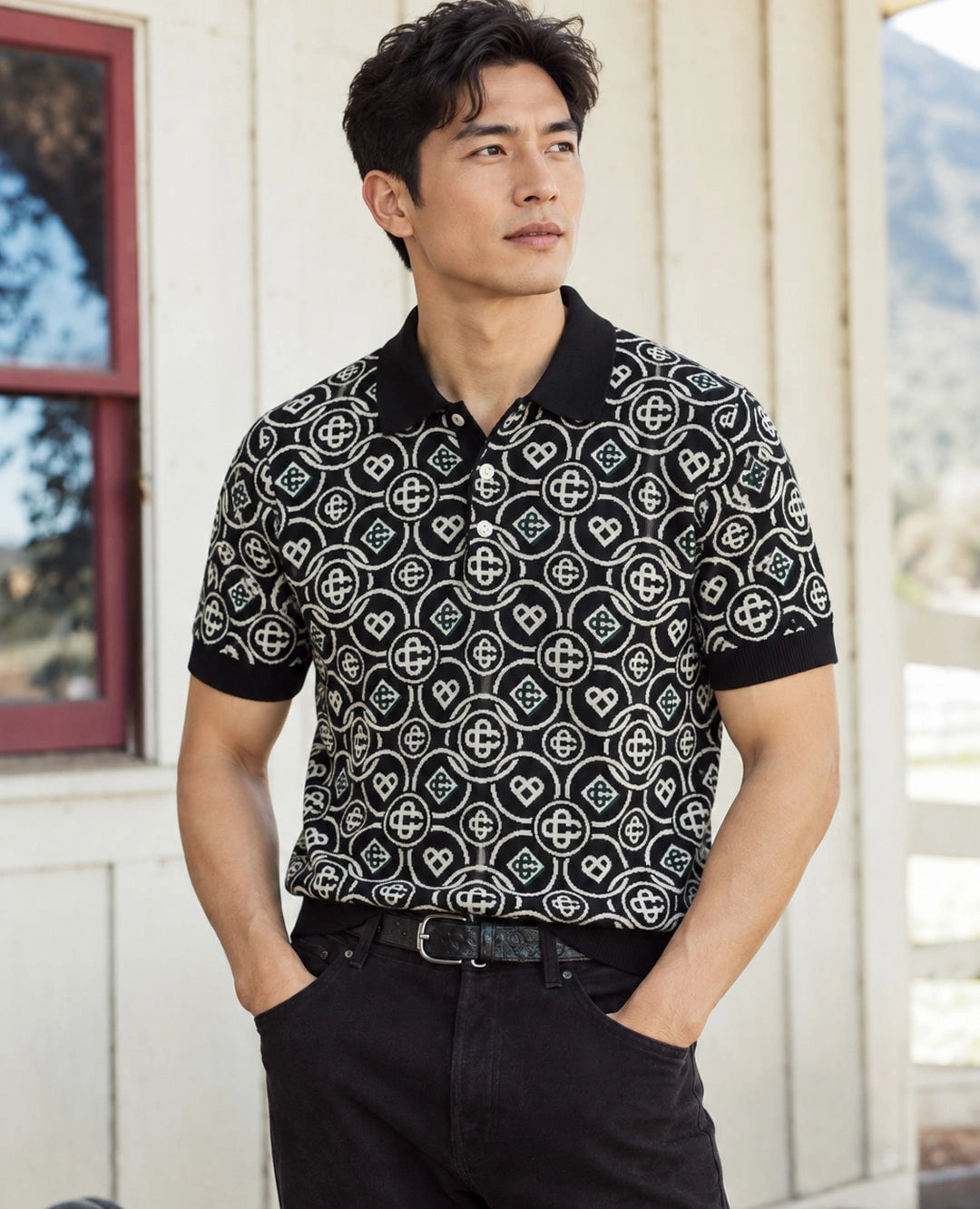 CASABLANCA POLO SHIRT