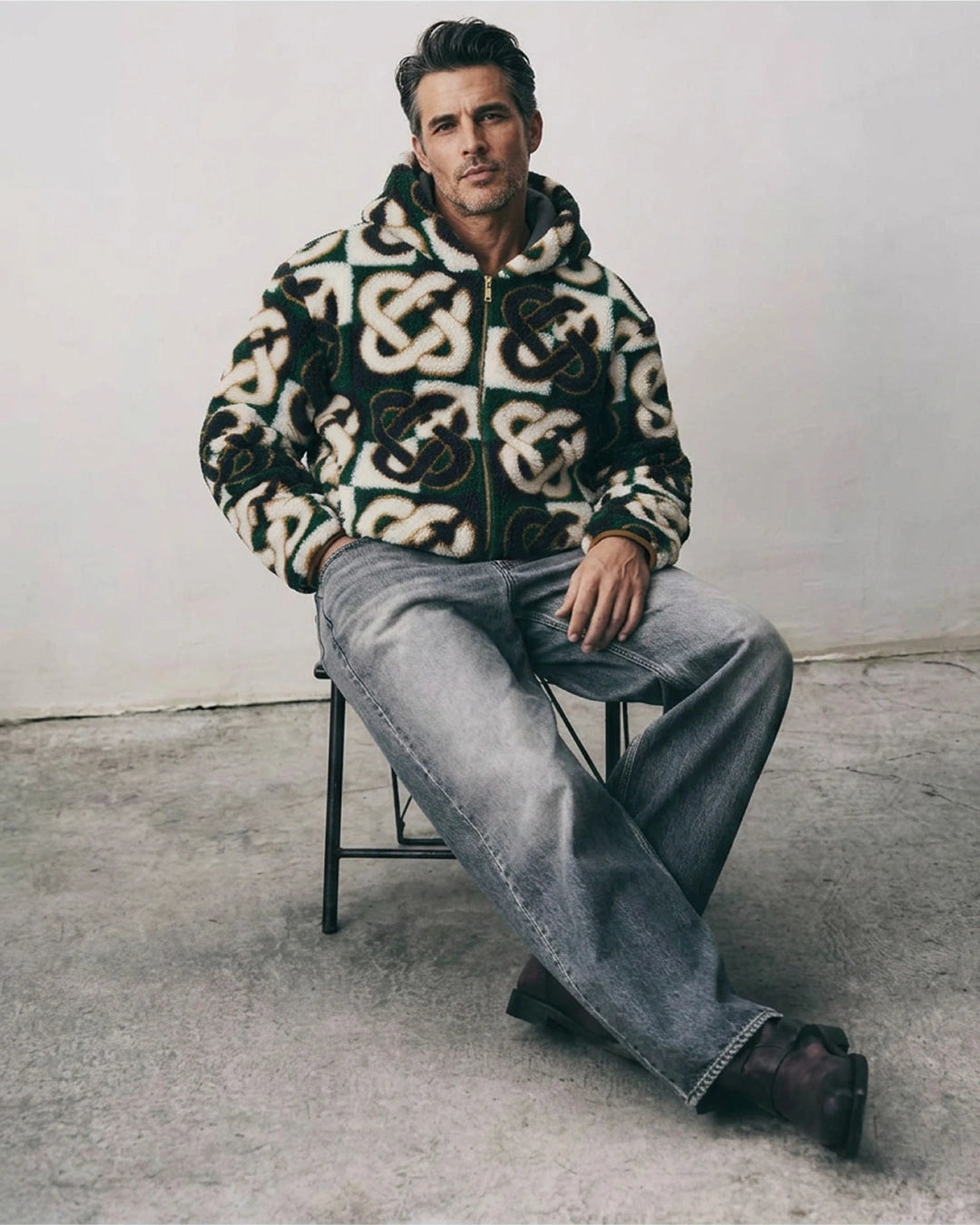 CASABLANCA HOODED JACKET