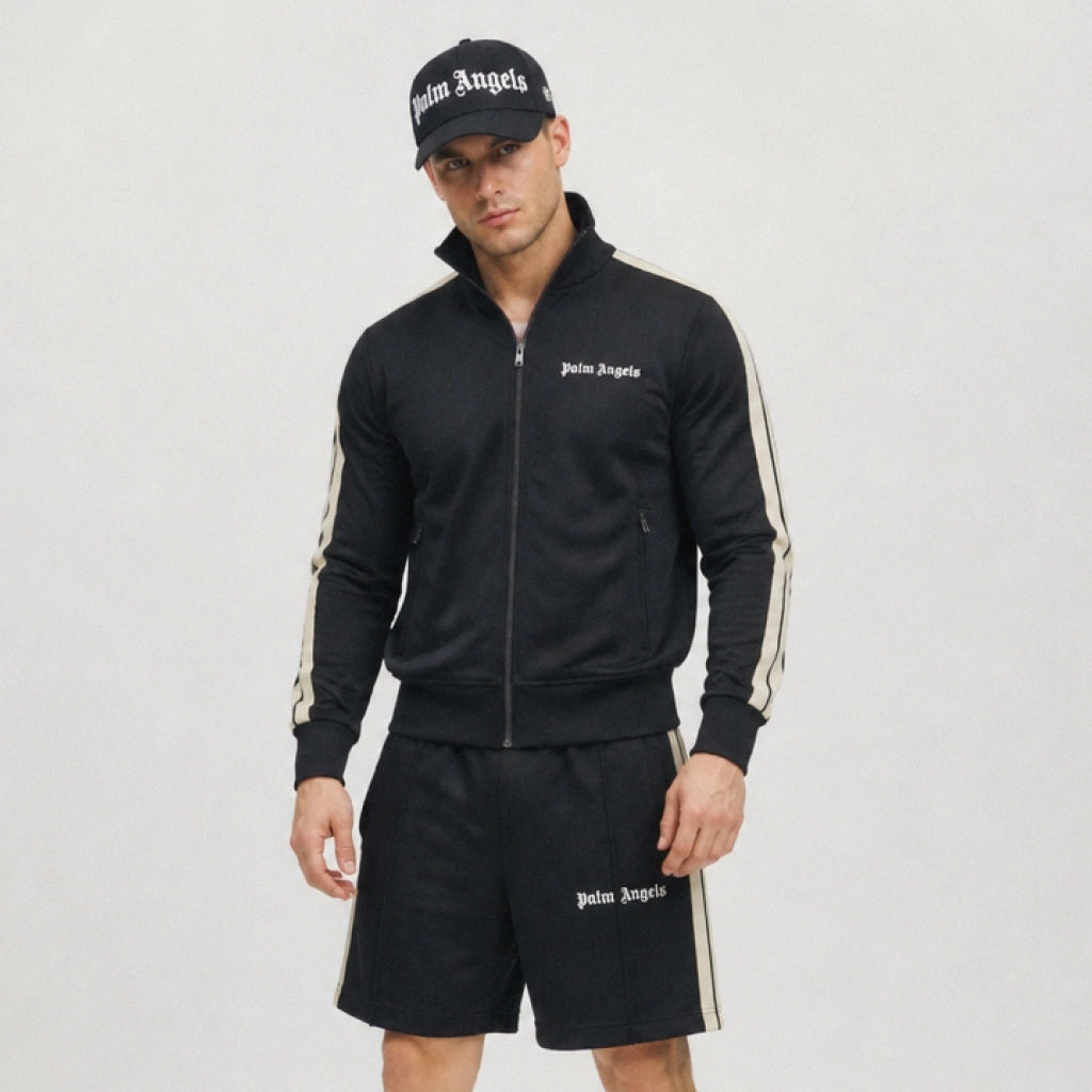 Palm Angels jacket featuring side zip pockets available at Lestyle Boutique Melbourne
