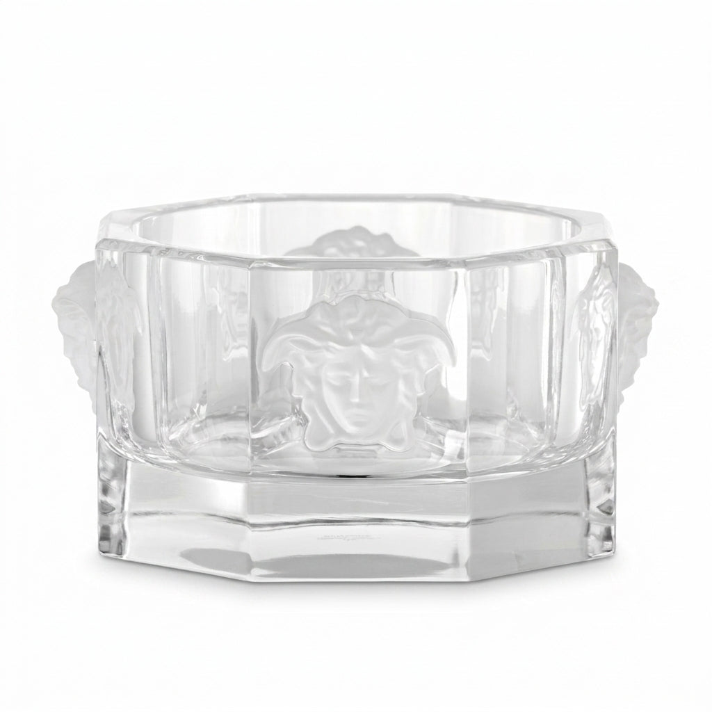 Versace bottle coaster featuring embossed Medusa head design available at Lestyle Boutique Melbourne