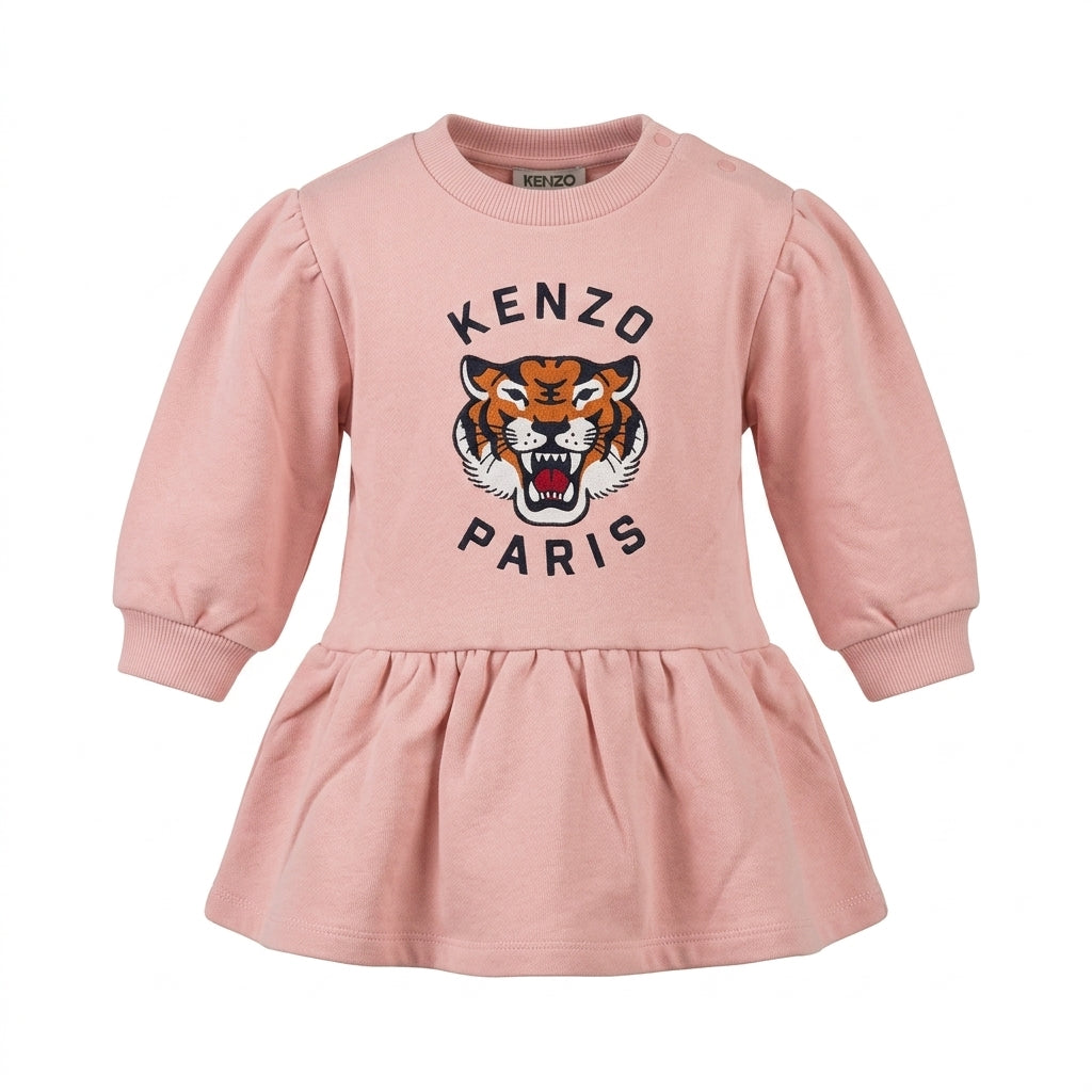 KENZO KIDS DRESS featuring a tiger logo available at Lestyle Boutique Melbourne