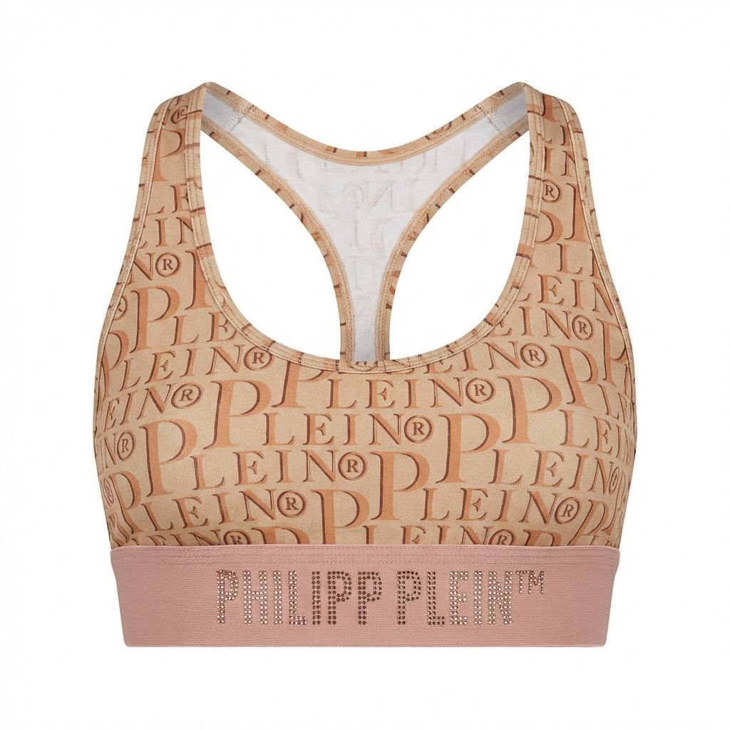 Philipp Plein women's bra with logo motif available at Lestyle Boutique Melbourne