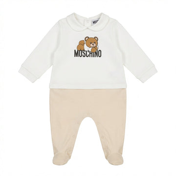 Moschino romper featuring teddy bear logo available at Lestyle Boutique Melbourne
