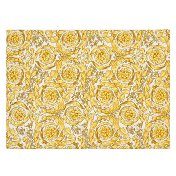 Versace pillowcase set featuring yellow floral pattern available at Lestyle Boutique Melbourne