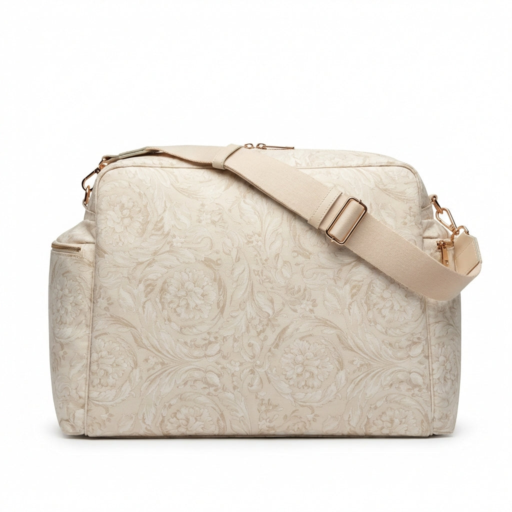 Versace baby printed changing bag featuring luxury design available at Lestyle Boutique Melbourne