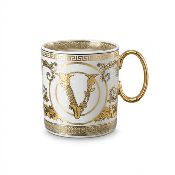 Versace mug featuring gold detailing available at Lestyle Boutique Melbourne