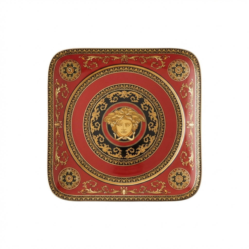 Versace plate featuring Medusa head design available at Lestyle Boutique Melbourne