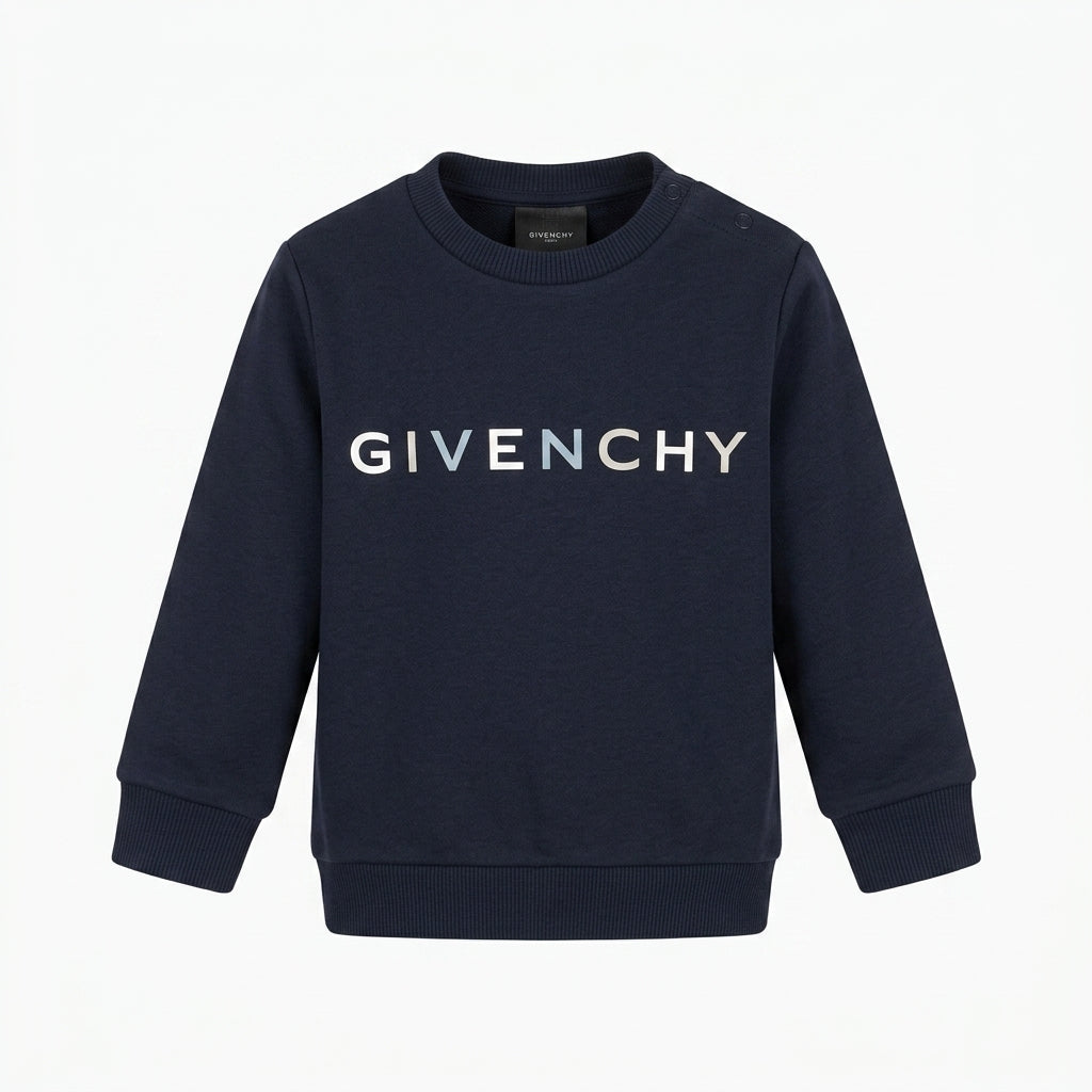 Givenchy kids sweatshirt featuring logo print available at Lestyle Boutique Melbourne