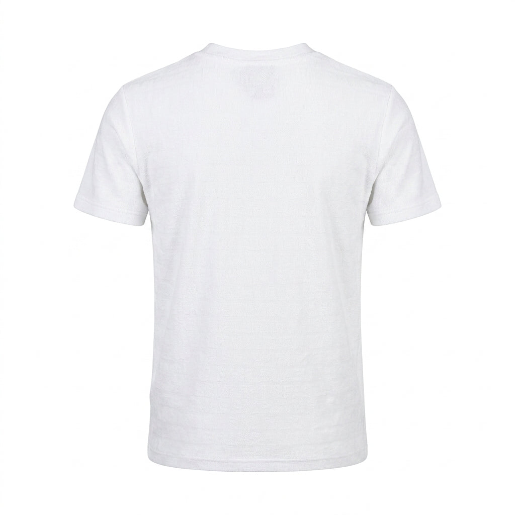 Balmain T-shirt featuring gold buttons available at Lestyle Boutique Melbourne