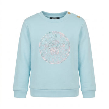Balmain sweatshirt featuring a holographic logo available at Lestyle Boutique Melbourne