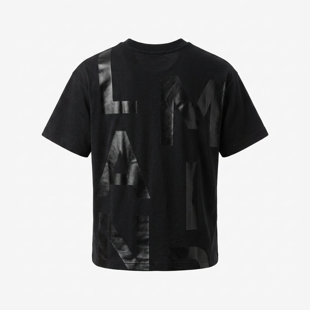 Balmain T-shirt featuring bold letter print available at Lestyle Boutique Melbourne