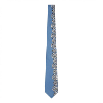 Versace tie featuring intricate floral pattern available at Lestyle Boutique Melbourne