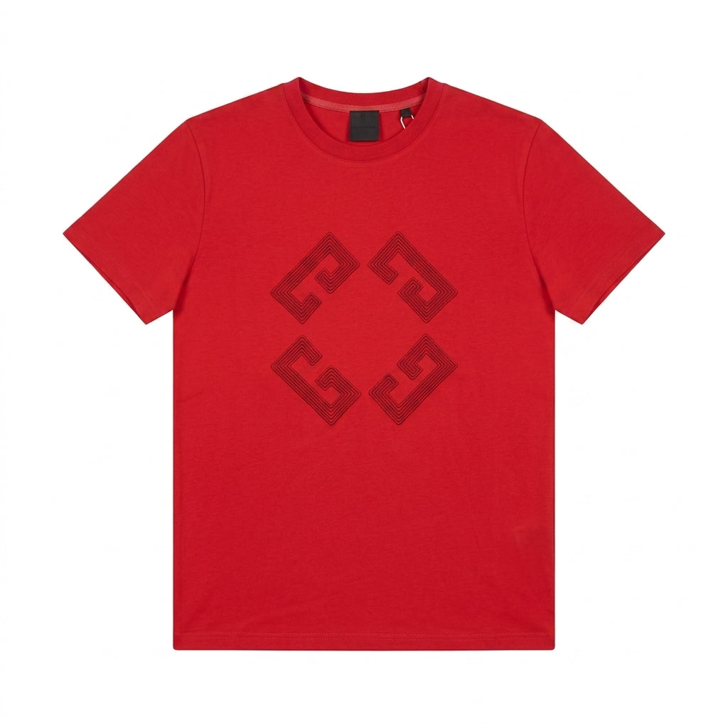 Givenchy kids T-shirt featuring a geometric pattern available at Lestyle Boutique Melbourne