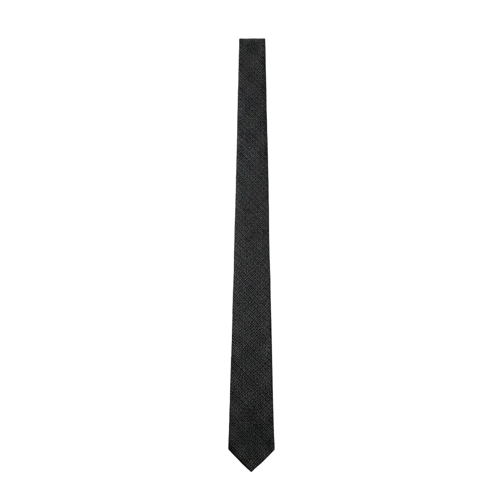 Givenchy men's tie featuring monogram pattern available at Lestyle Boutique Melbourne