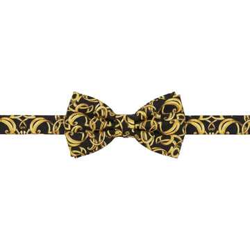 Versace bow tie featuring a baroque gold pattern available at Lestyle Boutique Melbourne