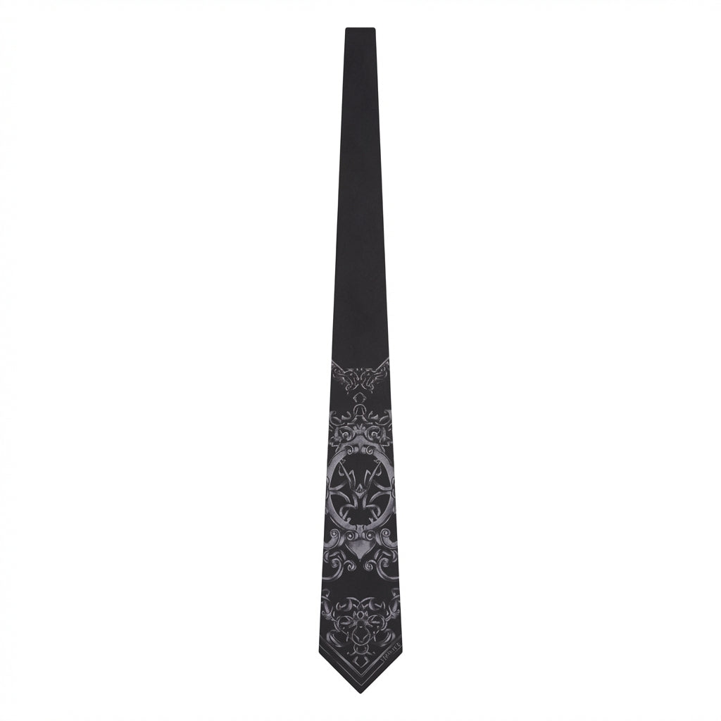 Versace men's tie featuring intricate design available at Lestyle Boutique Melbourne