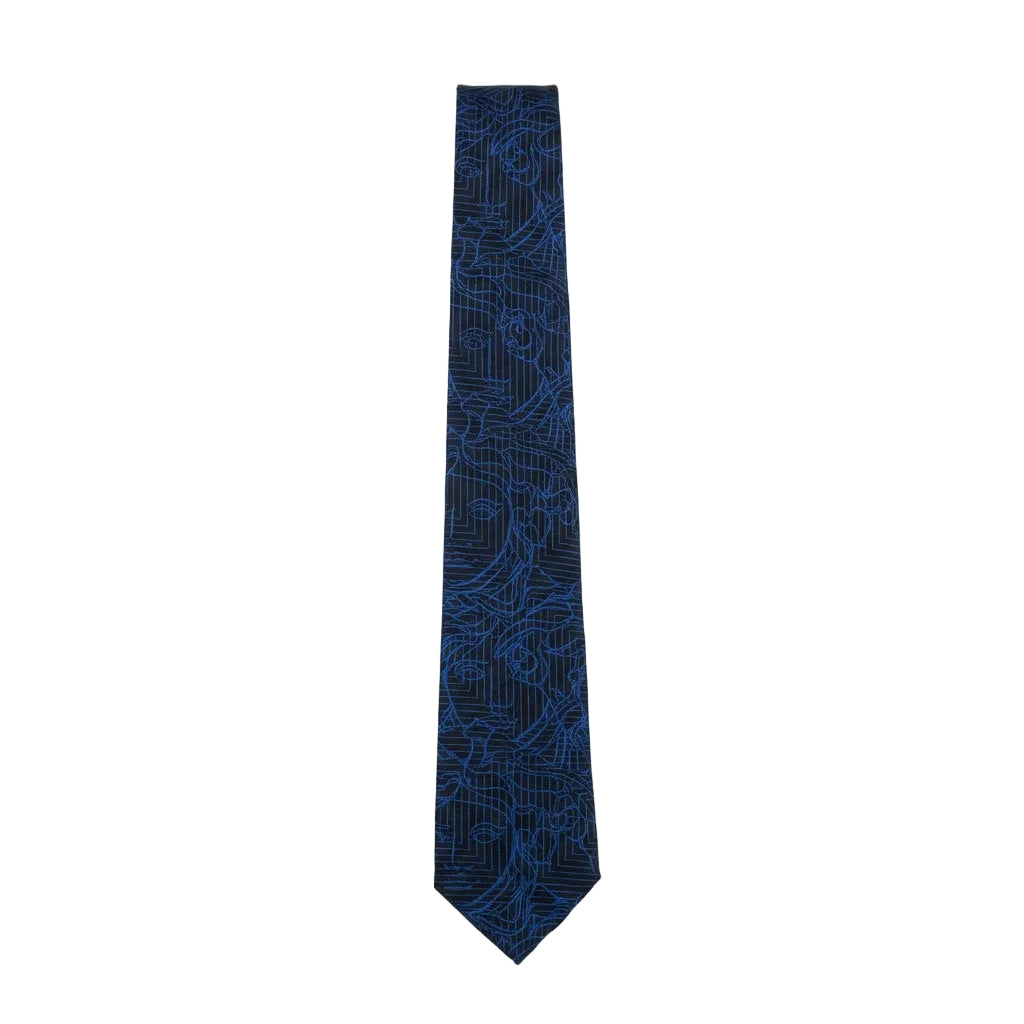 Versace men's tie featuring intricate pattern available at Lestyle Boutique Melbourne