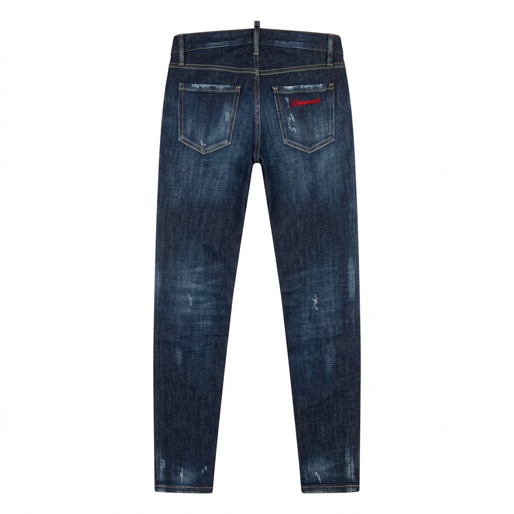 Dsquared jeans featuring distressed details available at Lestyle Boutique Melbourne