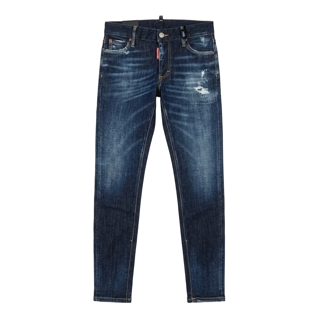 Dsquared jeans featuring distressed details available at Lestyle Boutique Melbourne
