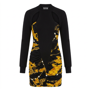 Versace Jeans Couture dress featuring ruched design available at Lestyle Boutique Melbourne