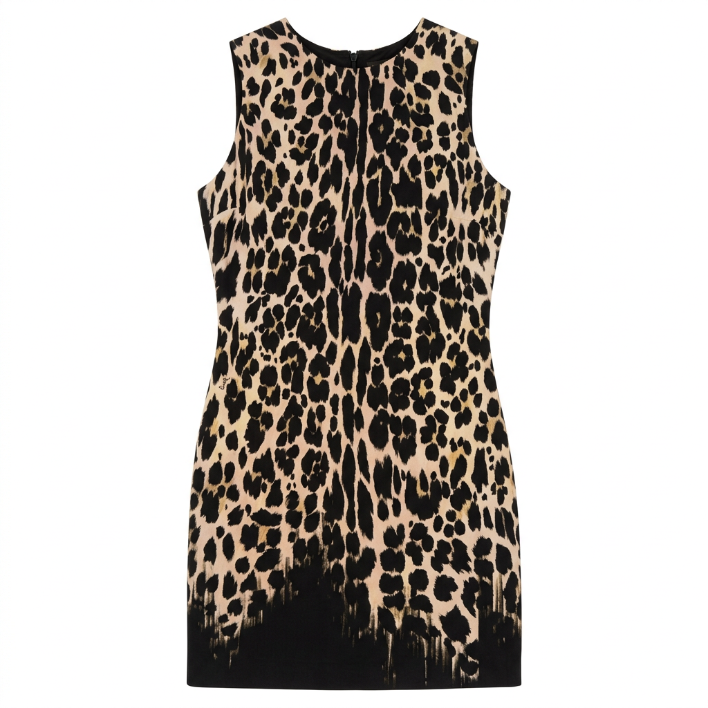 Roberto Cavalli dress featuring animal print available at Lestyle Boutique Melbourne