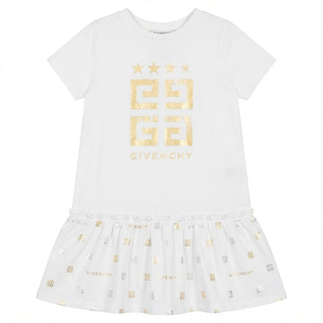 Givenchy dress with gold logo and stars, available at Lestyle Boutique Melbourne
