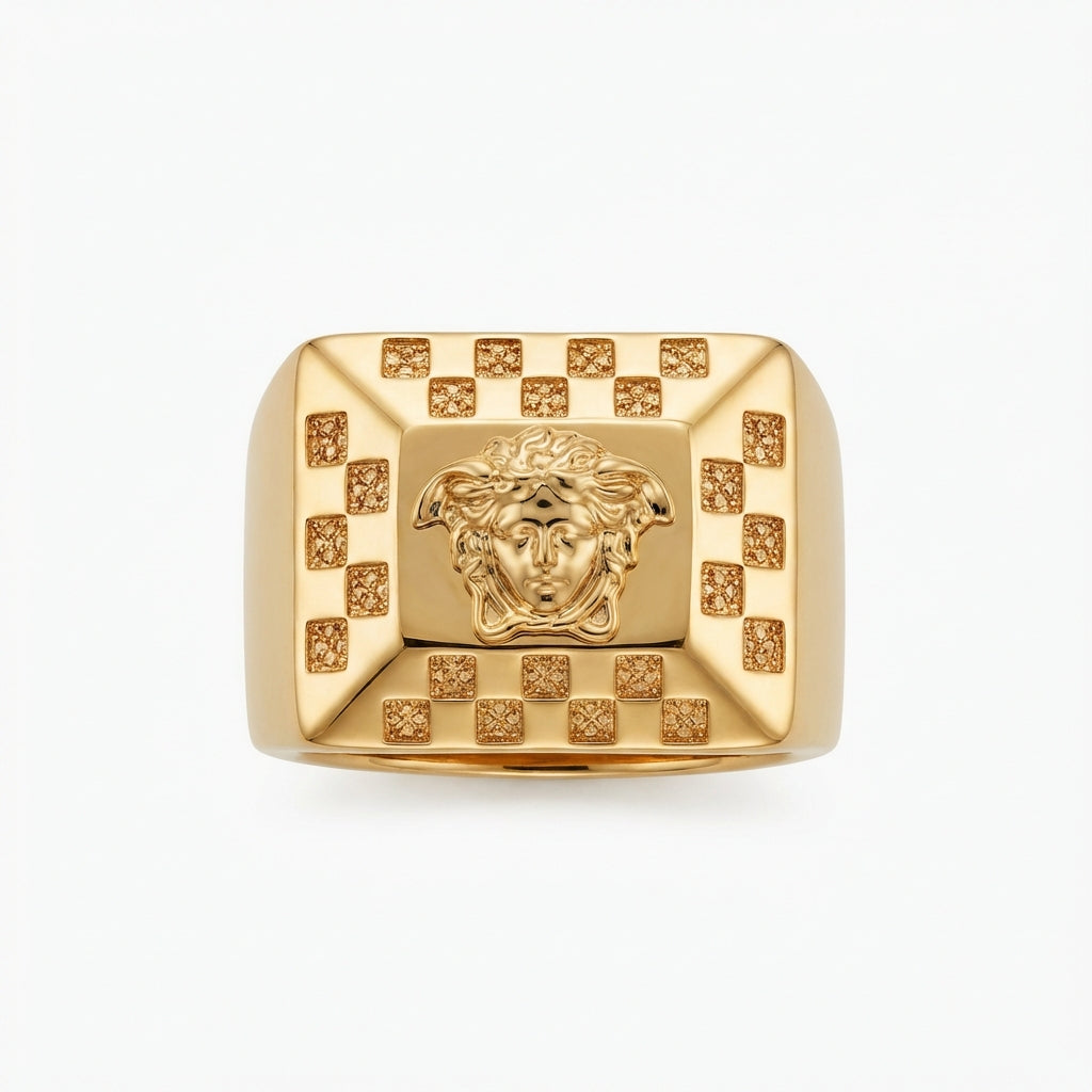 Versace ring featuring Medusa head available at Lestyle Boutique Melbourne