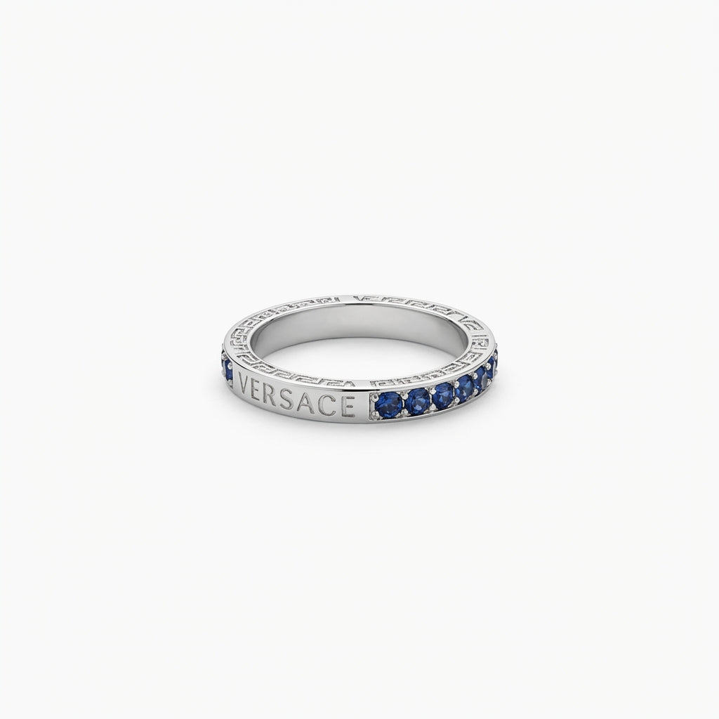 Versace ring featuring blue gemstones available at Lestyle Boutique Melbourne
