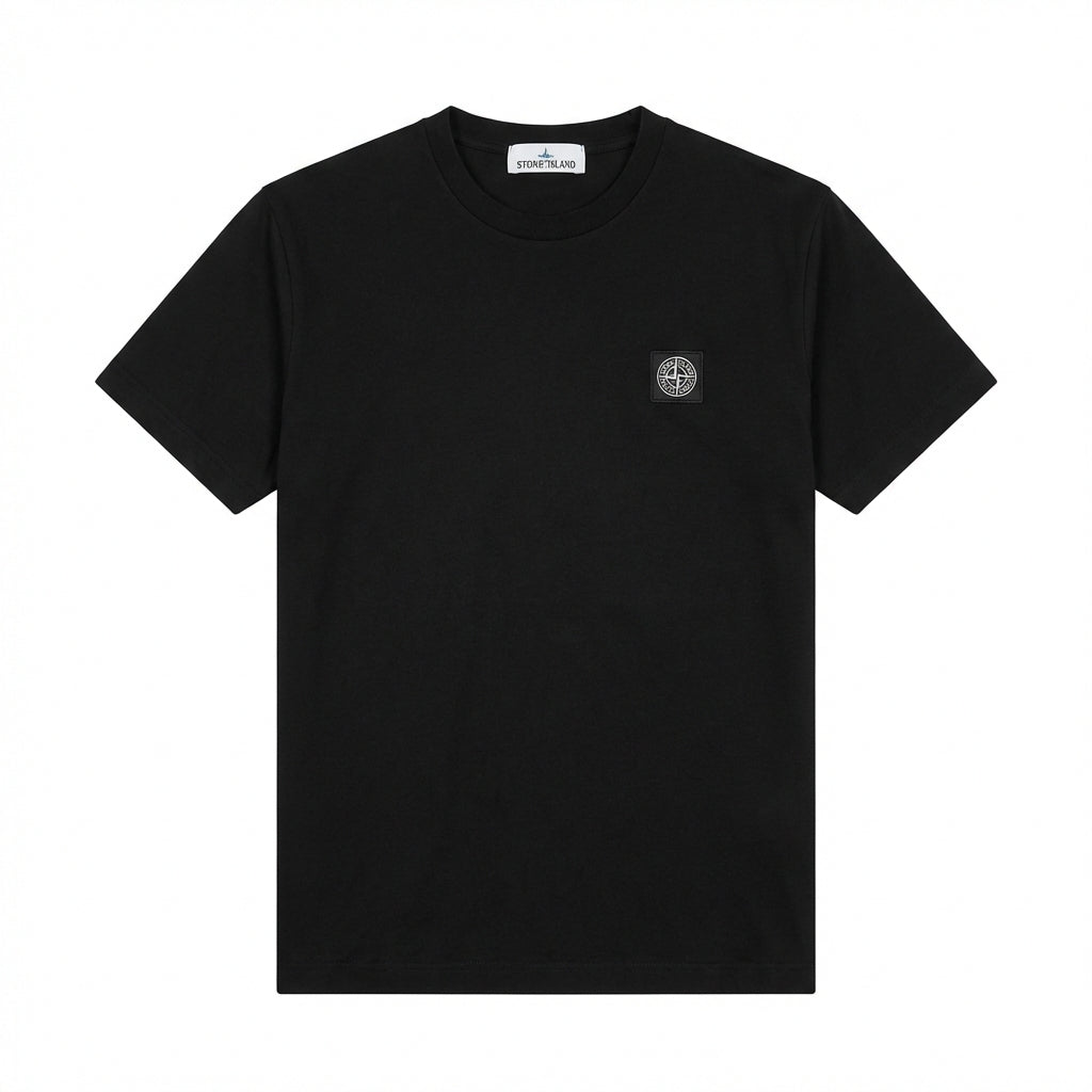 Stone Island T-shirt featuring logo patch available at Lestyle Boutique Melbourne