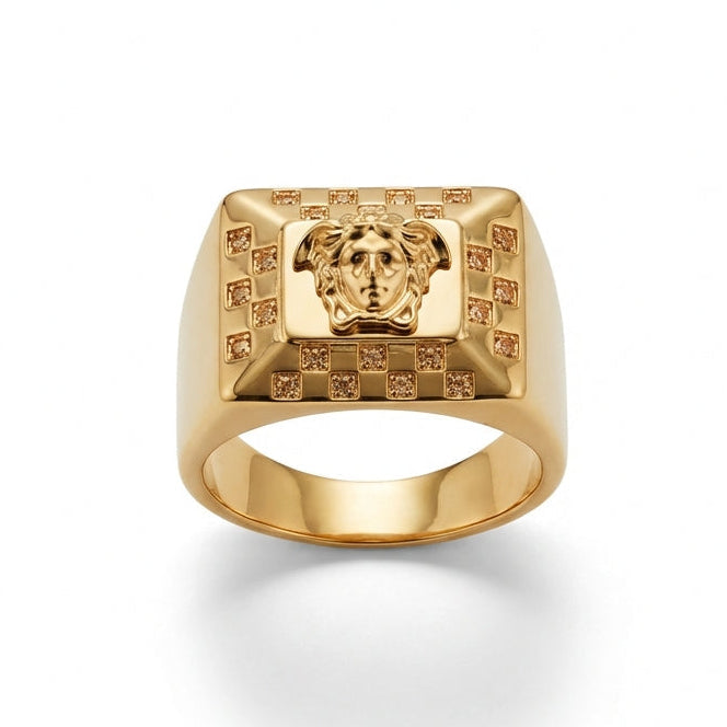 Versace ring featuring Medusa head available at Lestyle Boutique Melbourne