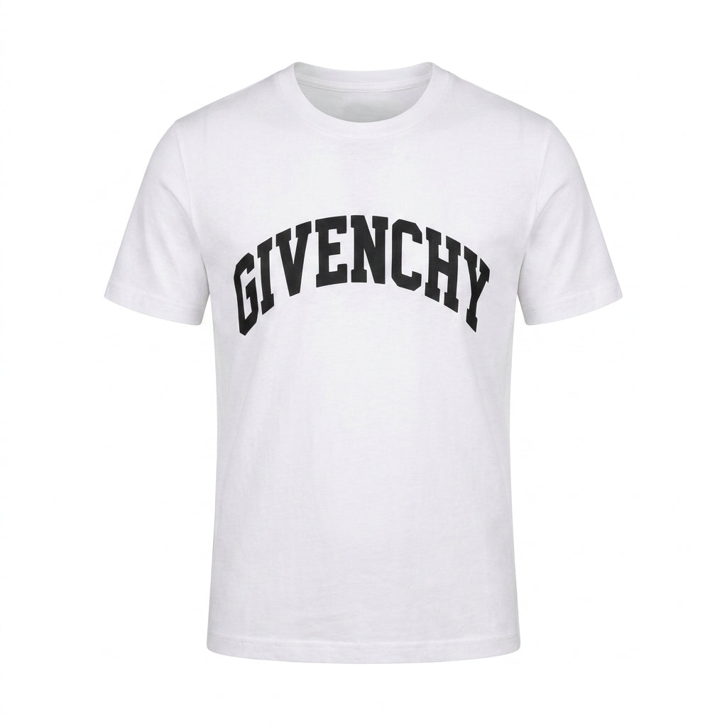 GIVENCHY T-shirt featuring black logo available at Lestyle Boutique Melbourne