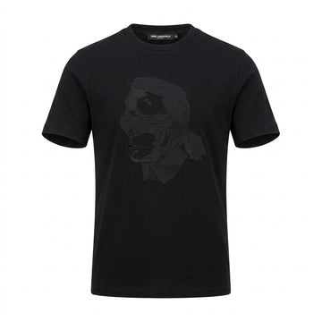 Karl Lagerfeld T-shirt featuring graphic logo print available at Lestyle Boutique Melbourne