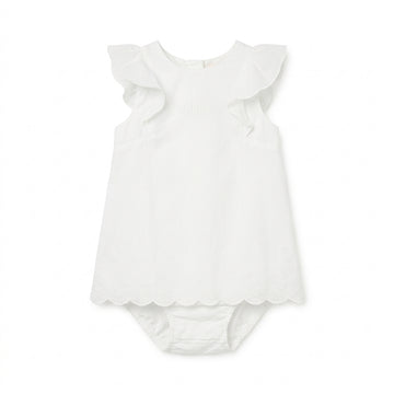 Chloé dress featuring ruffled sleeves available at Lestyle Boutique Melbourne