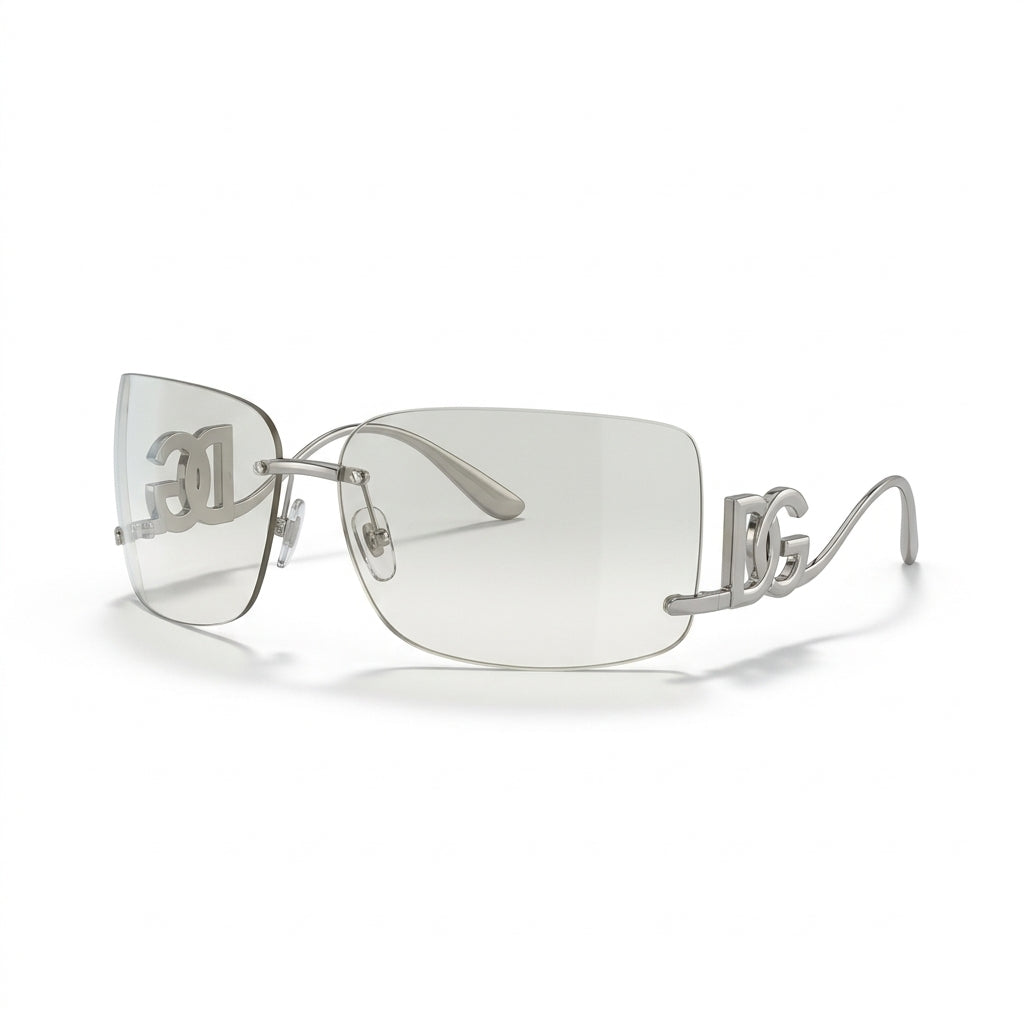 Dolce&Gabbana sunglasses featuring clear frame available at Lestyle Boutique Melbourne