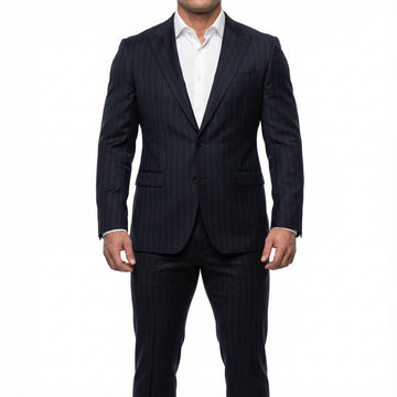 Dolce & Gabbana suit set featuring pinstripes available at Lestyle Boutique Melbourne